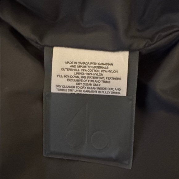 Moose Knuckles Original 3Q Fur Jacket – Size L – Granite / Black Fox Fur - Picture 9 of 16